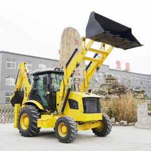 Free Shipping HW40-28 Mini Towable Backhoes 4x4 Backhoe Loader Price Sale