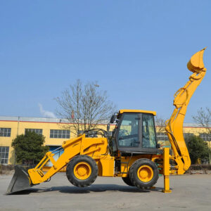 Diesel Engine Multi-function Compact Backhoe Loader 4x4 Backhoe for Sale