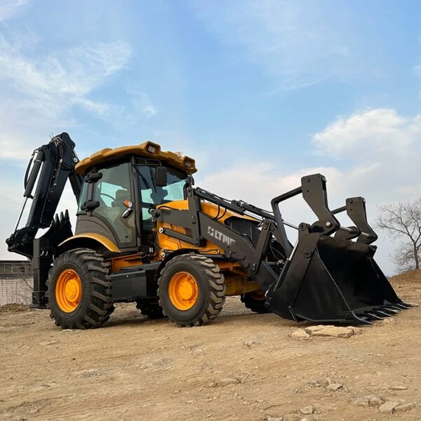 Hot Sale Four-wheel Drive 4x4 Crab Move Mini Backhoe Loader Excavator 0.6T 1T 1.4T 1.8T 2T 2.5T Small Backhoe Loader