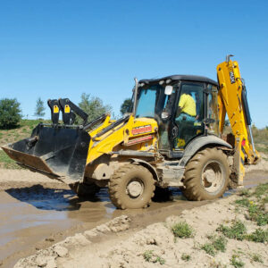 JCB 1cx Heavy Equipment Diesel Backhoe Loader Rugged Body with Powerful Engine Hydraulic Pump by Parker for Earth Work