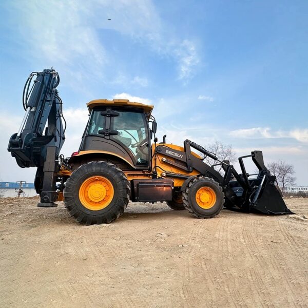 Factory Direct Sales 4wd Mini Backhoe Excavator Front End Loader 4x4 1.6 Ton 2.5 Ton Backhoe Loader - Image 2
