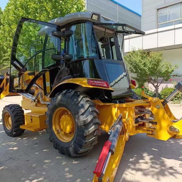 Professional Manufacture JCB Type Wheel Backhoe Excavator Loader Price For Sale - Image 2
