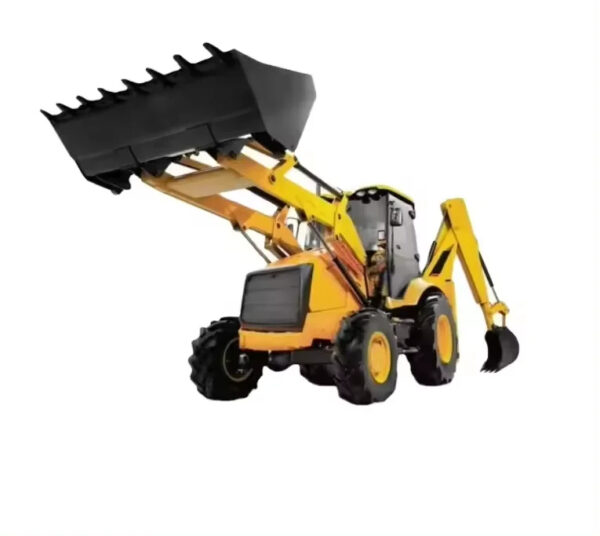 Earthmoving Machinery Mini 1m3 4x4 Backhoe Tractor Loader BHL75 for Sale - Image 2