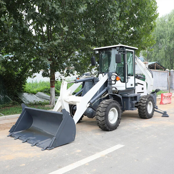 Diesel Engine Multi-function Compact Backhoe Loader 4x4 Backhoe for Sale - Image 3
