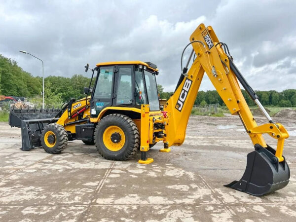 Fairly New and Used 3 Ton JCB 1CX 50hp Backhoe Loader with Motor Engine Pump Core Components for Agriculture and Construction - Image 3