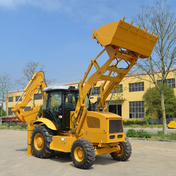 Cheapest Backhoe Loader 1 Ton 1.5 Ton Mini Backhoe Loader Excavator - Image 3