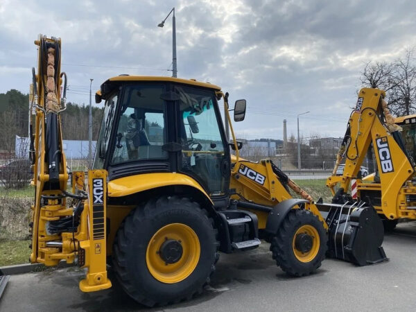 Excellent Condition Jcb 1cx 3cx 4cx Backhoe Loader 4ton 5ton 6ton for Sale with Front End Loader and Backhoe - Image 3