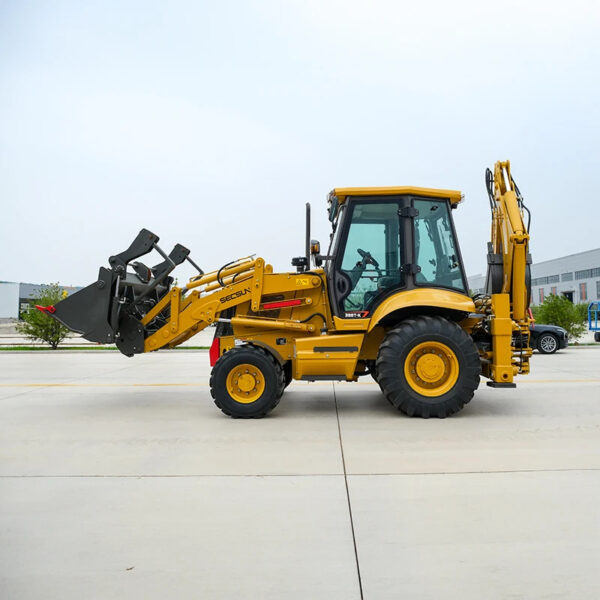 China New Backhoe Front Loader 4x4 4WD Mini Loader Backhoe Backhoe Excavator Loader for Sale - Image 4