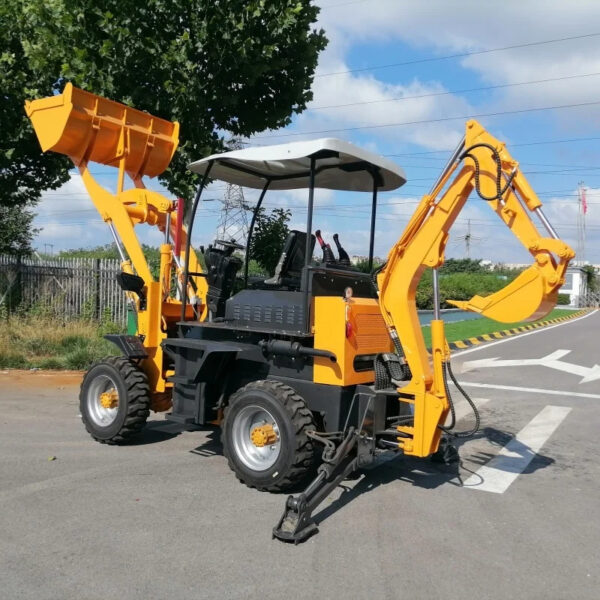Free Shipping Retroexcavadora Farm Tractors Backhoe Loader With Spare Parts for Construction Projects Affordable Price - Image 4