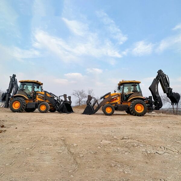 Factory Direct Sales 4wd Mini Backhoe Excavator Front End Loader 4x4 1.6 Ton 2.5 Ton Backhoe Loader - Image 5