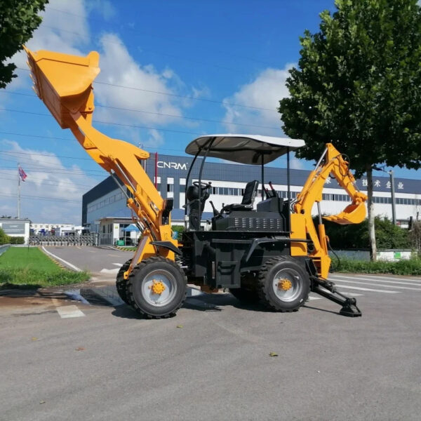 Free Shipping Retroexcavadora Farm Tractors Backhoe Loader With Spare Parts for Construction Projects Affordable Price - Image 5