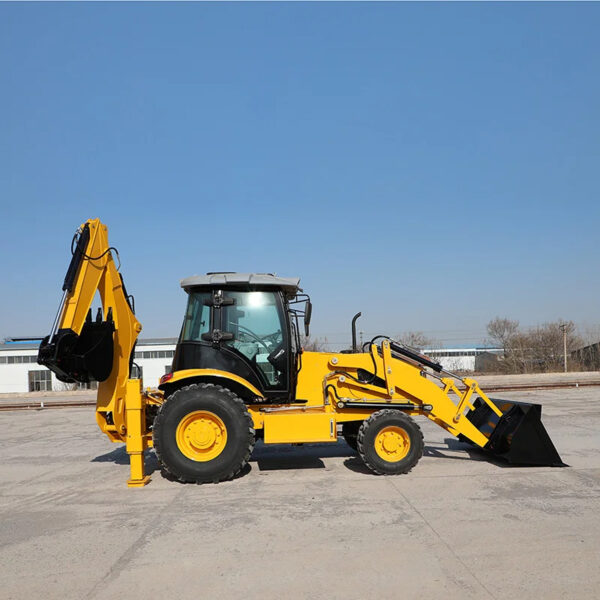 Cheapest Backhoe Loader 1 Ton 1.5 Ton Mini Backhoe Loader Excavator - Image 6
