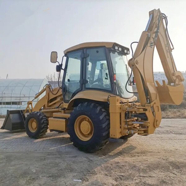 Huade 2.5 Ton 4x4 Mini Backhoe Loader With Bucket Loader And Backhoe WZ388 Tractor Hydraulic Cylinder Excavator - Image 4