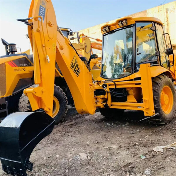 Perfect Condition Good Price Original UK Used JCB 4CX 3CX 2CX 1CX Backhoe Loader on Sale - Image 5