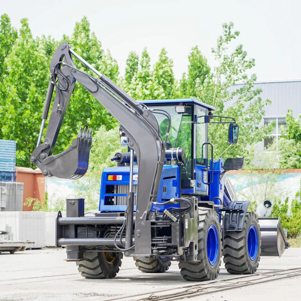 China Good Quality Mini Backhoe Loader 4x4 1.5 Ton Retroexcavadora - Image 5