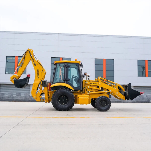 China New Backhoe Front Loader 4x4 4WD Mini Loader Backhoe Backhoe Excavator Loader for Sale - Image 6