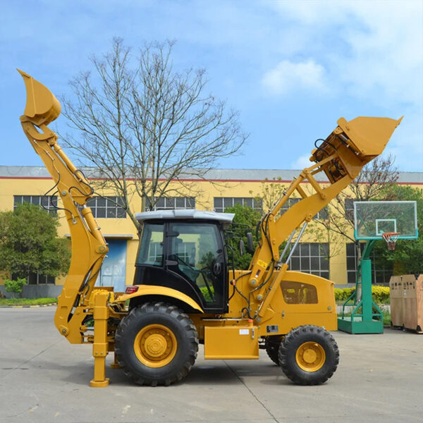 Manufacturer Backhoe Loader 4x4 New Mini Backhoe Loader Excavator 4x4 Compact Price Loader Backhoe - Image 6