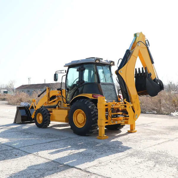 Cheapest Backhoe Loader 1 Ton 1.5 Ton Mini Backhoe Loader Excavator - Image 7