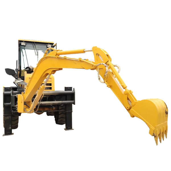 Engineering & Construction Machinery Earth-moving Machinery Loaders 7*24 ASfter-sale Mini Backhoe Loader Excavator Backhoe Loader Price in the Philippines for Sale - Image 5