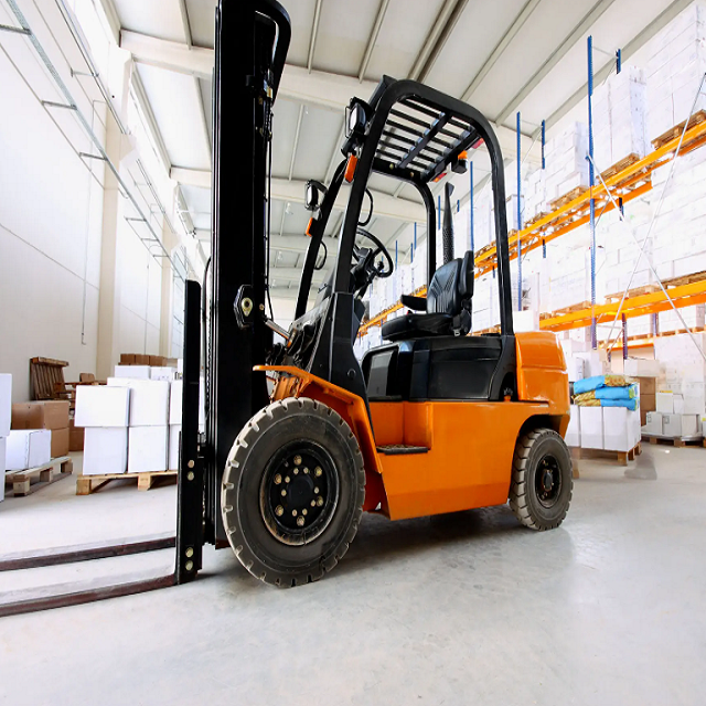 Wholesale Diesel Engine Counterbalance Forklift 1-3 Ton Fast Delivery Farm Use Offroad 4X4 Drive 3 Year Warranty