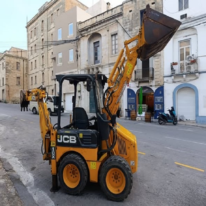JCB 1CX Plus Diesel Wheel Loader Backhoe Loader Front Loader MOOG Components Motor Bearing Engine Gearbox PLC 45 Ton Rated Load