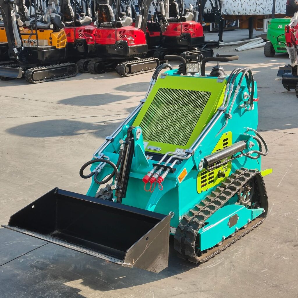 Double-Pump Double-Valve HT360 Backhoe Loader with Engine and Motor Included