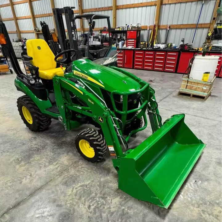 JOHN DEERE 120R 1025R TRACTOR with 120 Loader