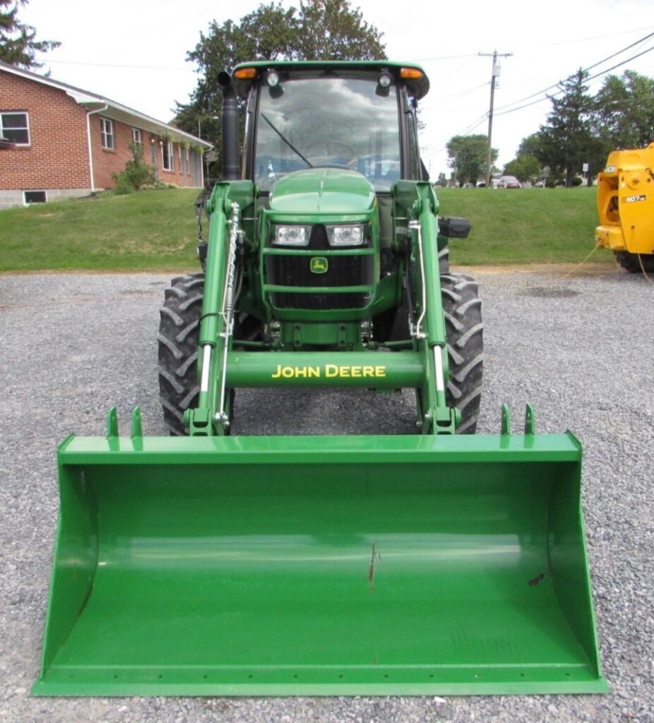 JOHN DEERE Walking Tractor 50 HP for Engine Gearbox Pump Large Tire Farm Utility Field Work Machine