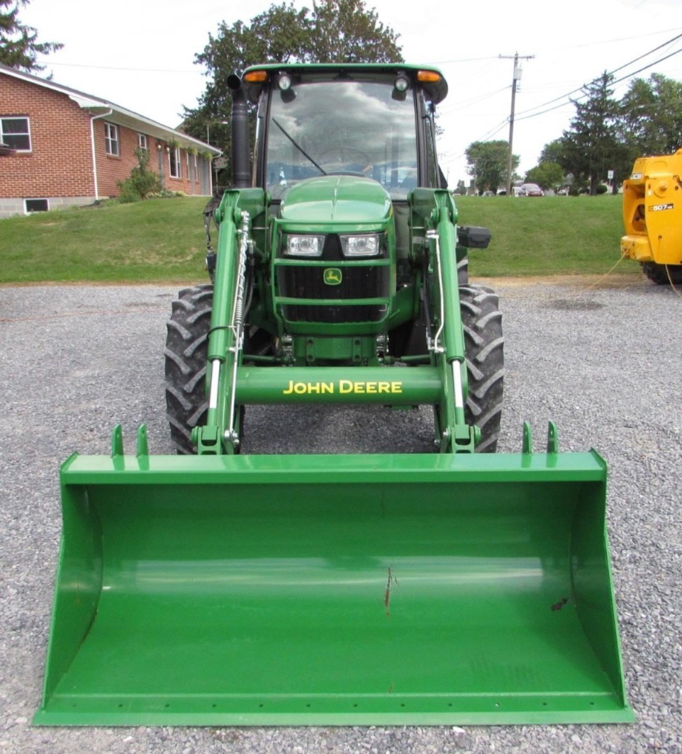 JOHN DEERE Walking Tractor 50 HP for Engine Gearbox Pump Large Tire Farm Utility Field Work Machine