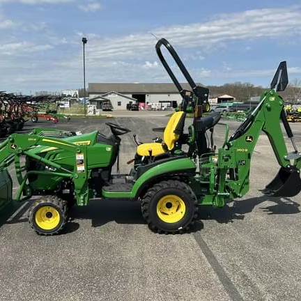 Brand new John deere tractor 1025R backhore loader and front loader come with waranty only 10 hours