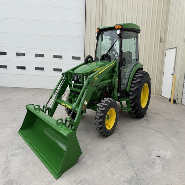 2026 John Deere 4044R Loader Tractor Agricultural Wheel Loader Farm Tractor with Front Bucket for Field and Yard Work