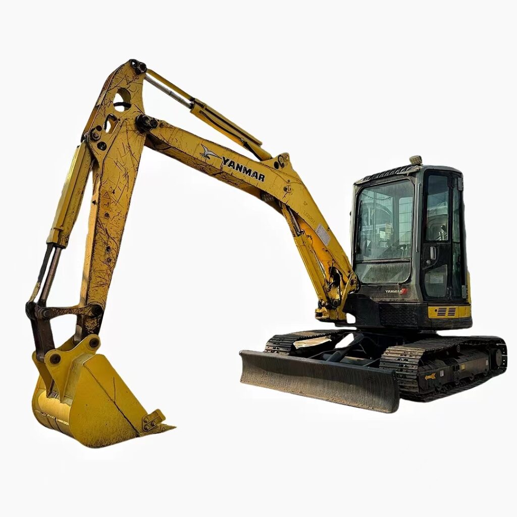 Used Kubota Vio55 Excavator USA Origin 6000KG Weight 0-2000 Hours Quick Coupler Digger Bagger Core Components Included