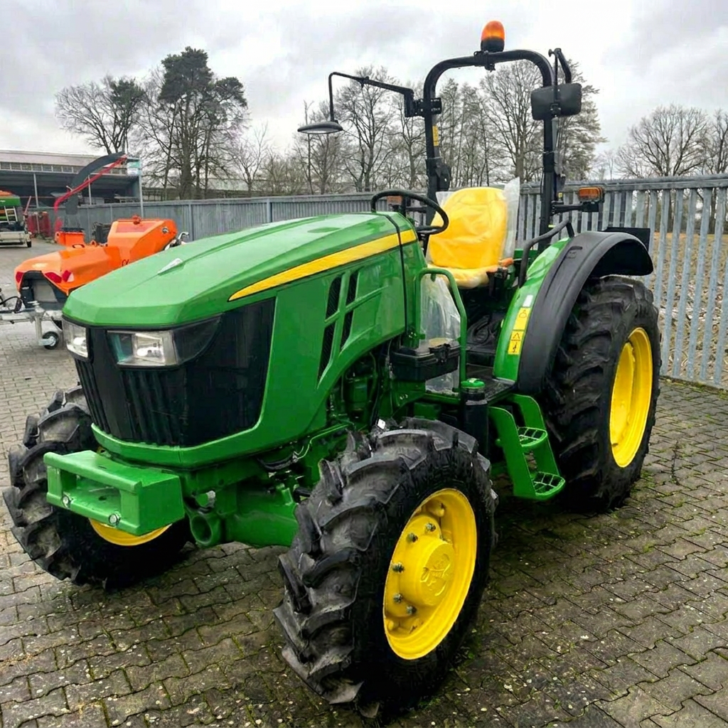 High Quality John Deere 5050E Wheel Tractor 50 HP Green Yellow Engine Deutz Used / John Deere 60HP Wheel Tractor