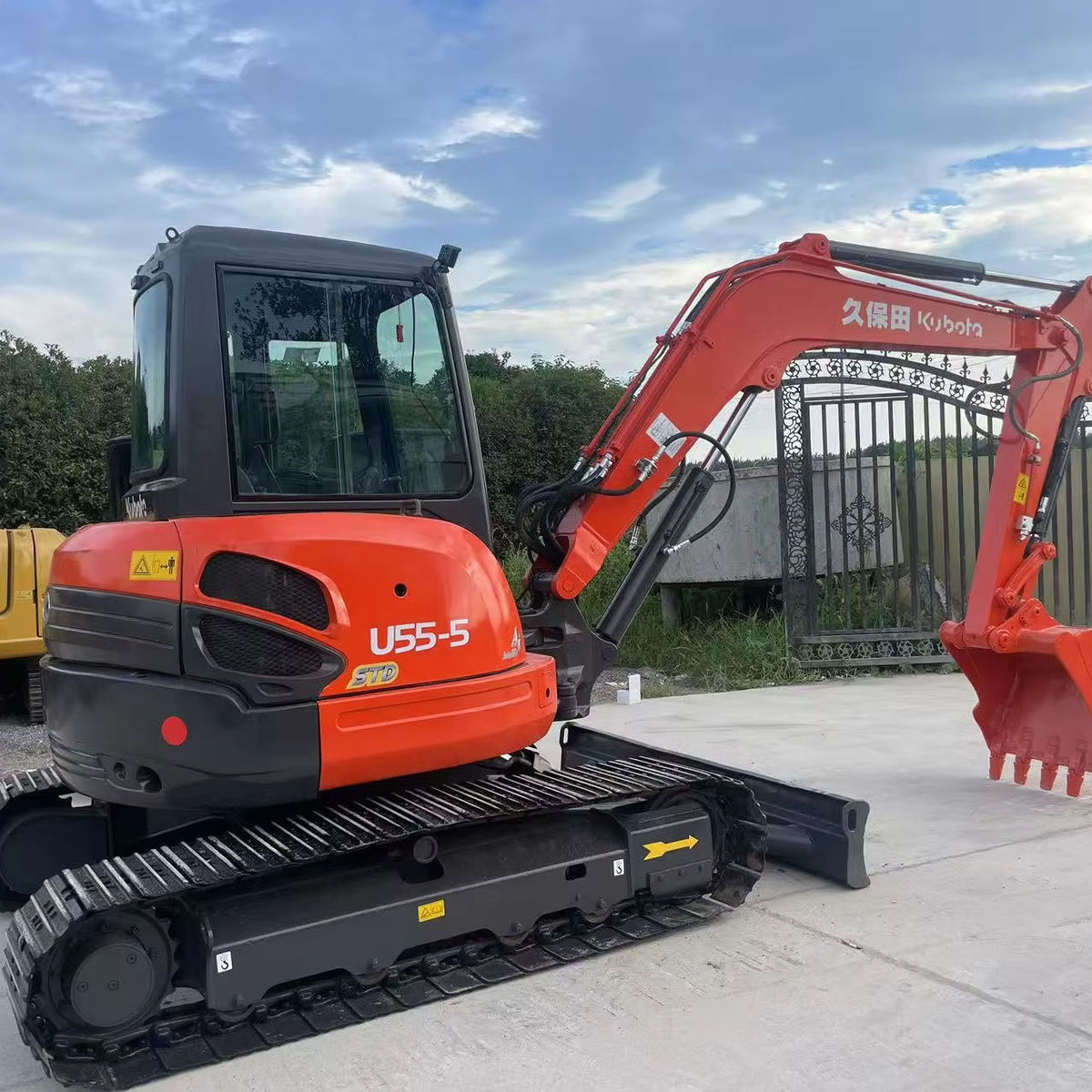Wholesale cheap supplier of Used Kubot U55-5 Excavator 5.5 Ton Mini Digger Construction Machinery at Lower Price for Hot Sale