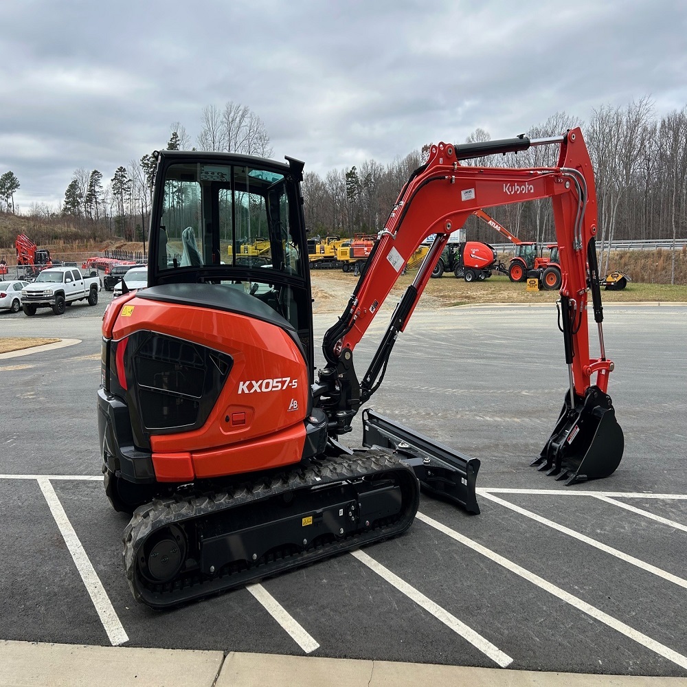 Heavy Duty Kubota KX057-4 Used Mini Digger With Quality Build And High Performance Parts Ready To Operate On Arrival