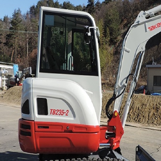 Used Takeuchi TB235 Compact Excavator Crawler Digger 6 Ton Hydraulic Excavation Machine for Construction