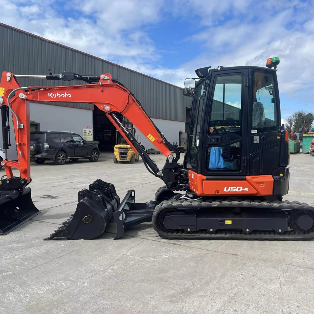 Cheap Affordable New Kubota U50-5 Mini Excavator for Sale 5 Ton Compact Digger Supplier Ready Shipment