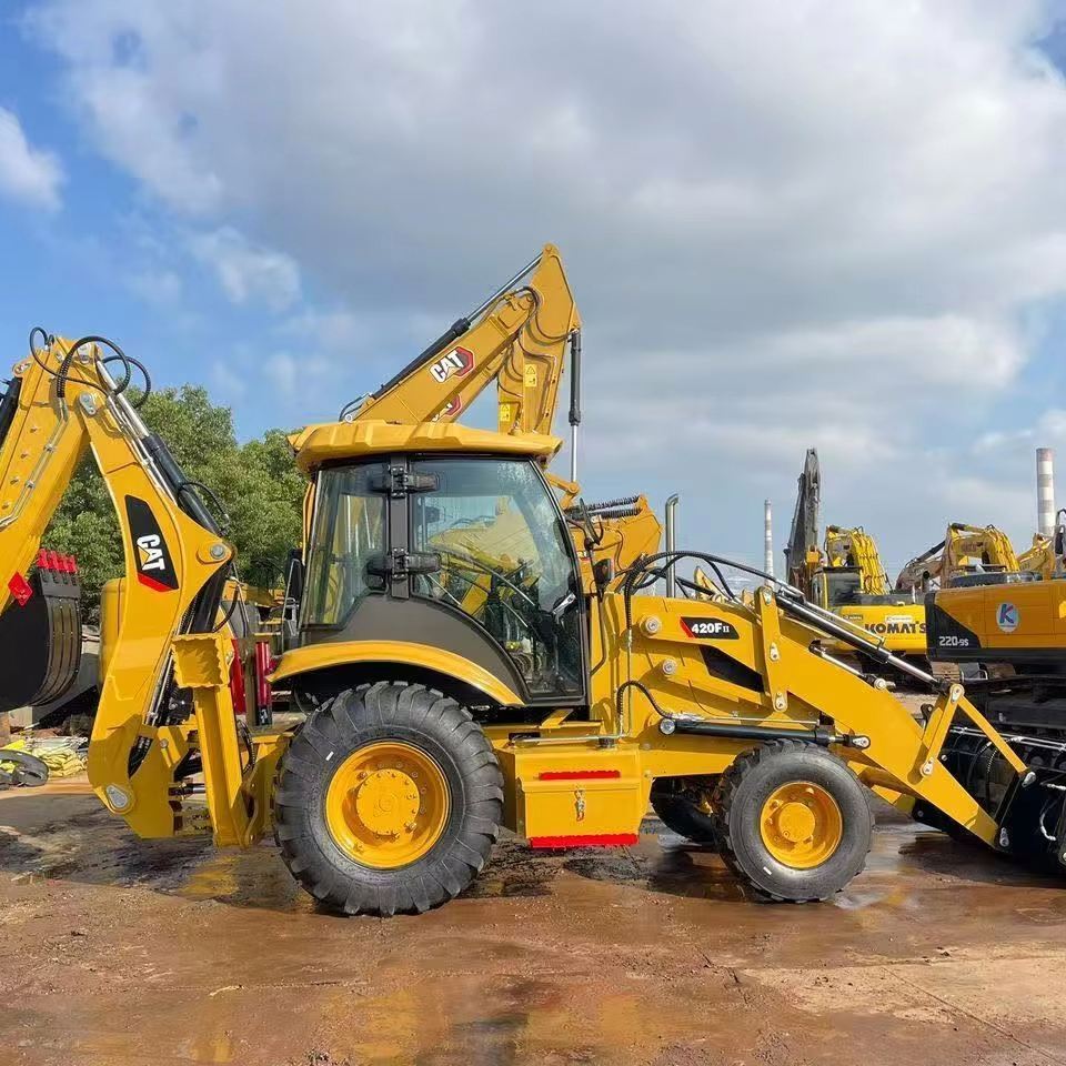 Used CAT 420F Backhoe Loaders Good Condition Available Cheap Price!