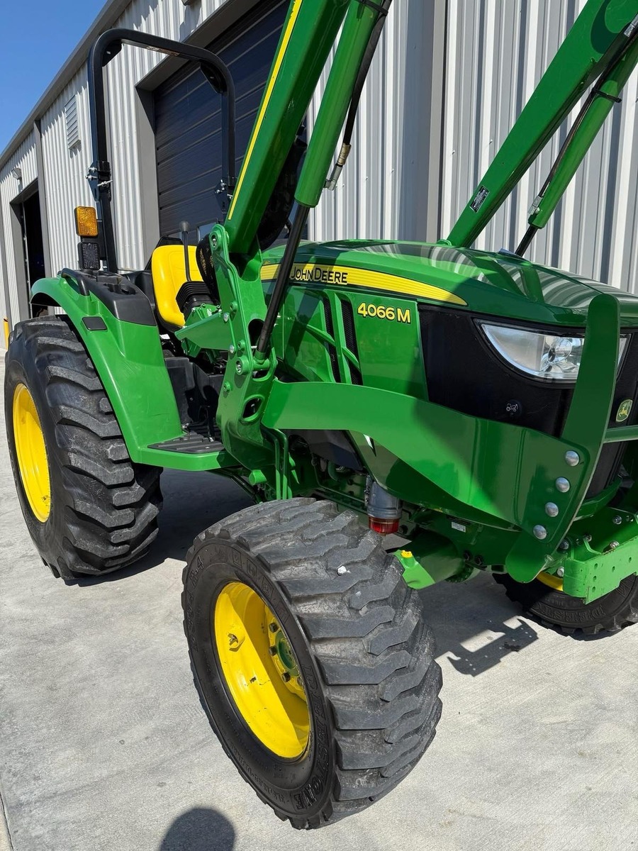 Fairly Used John Deere 4066M Compact Tractor For Sale - Image 4