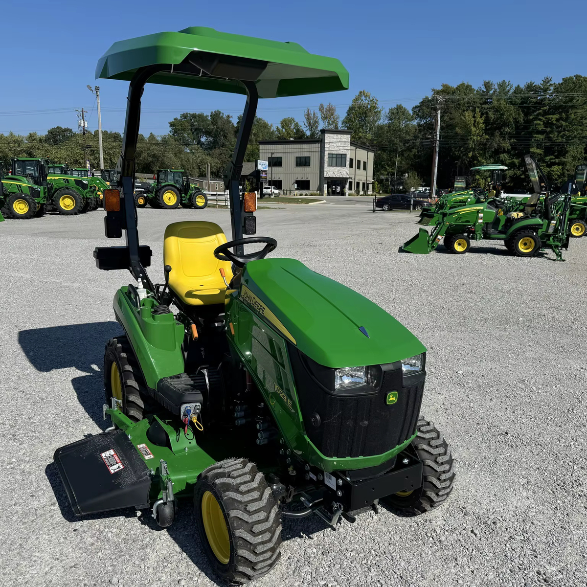 JOHN DEERE Walking Tractor 50 HP for Engine Gearbox Pump Large Tire Farm Utility Field Work Machine - Image 4