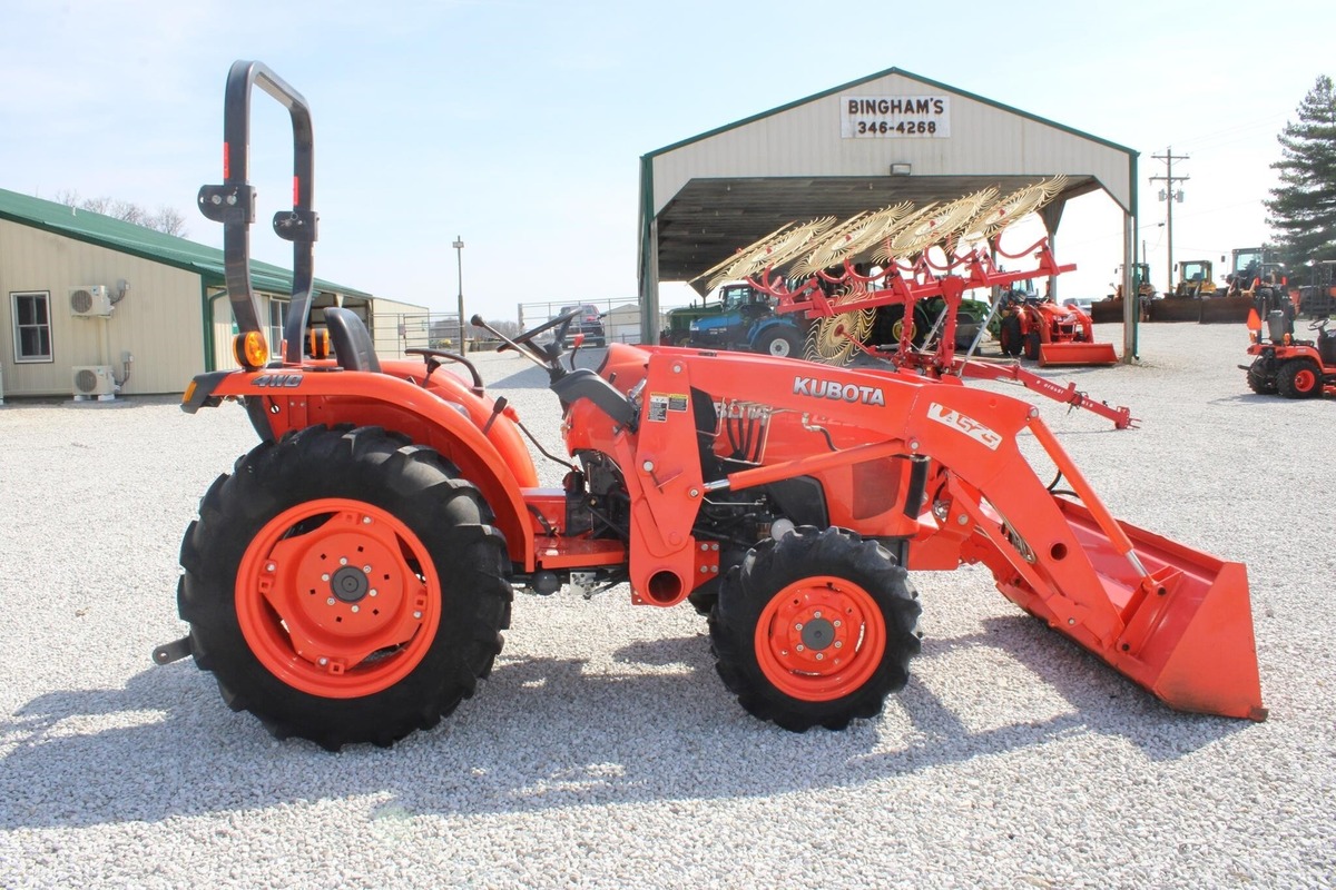 Used KUBOTA L2501 Less than 40 HP Agriculture Tractors Ready For Sale - Image 6