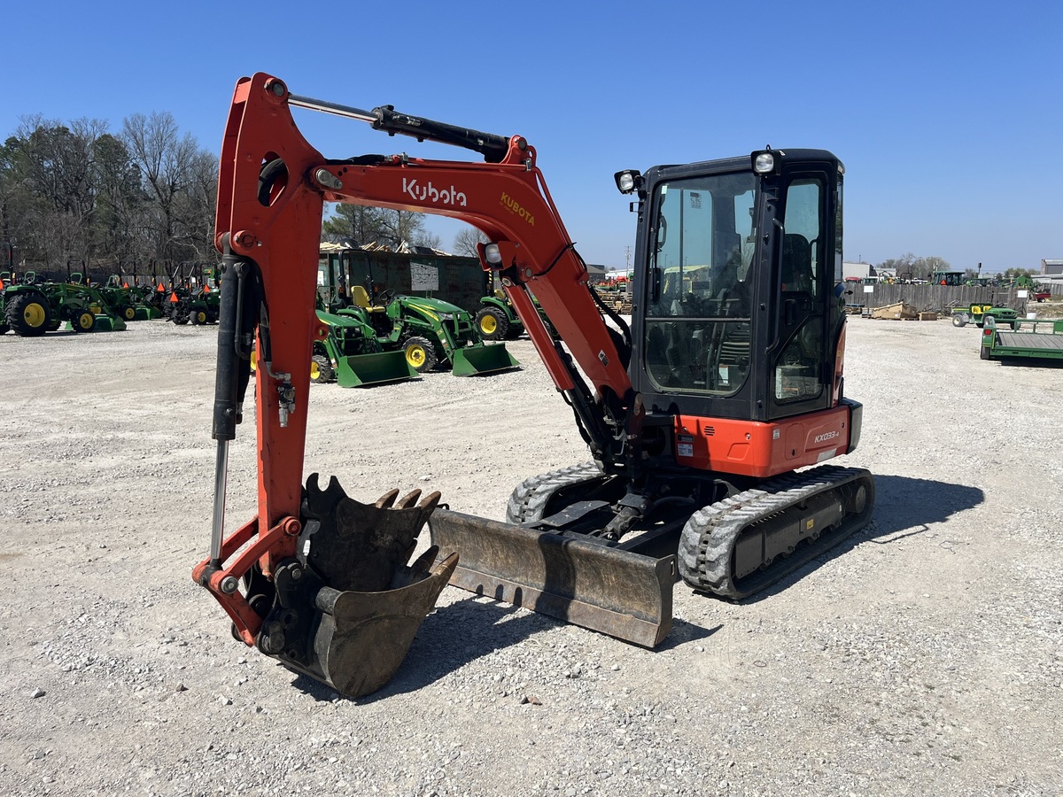 Used Kubotas KX033 4-Mini Excavators New 2 Ton 3.5 Ton Compact Digger With Powerful Engine Pump Components For Construction Work - Image 3